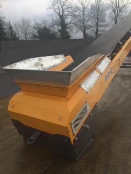 2017 Barford W5032 Wheeled Stockpile Conveyor 50ft x 32" Hydraulic plug-in.