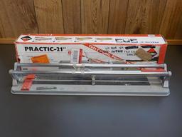 Rubi STAR-21" Tile Cutter, Serial: 9025-136