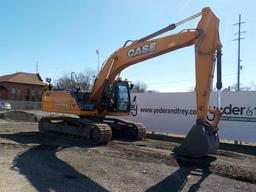 Case CX210B Hydraulic Excavator, Cab, 24" Pads, Hydraulics c/w A/C, 42" Dig