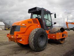 2015 Hamm 3411 Single Drum Vibrating Roller, Cab c/w A/C, 84" Drum Serial: