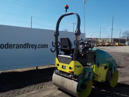 2014 Ammann ARX26 Double Drum Vibrating Roller c/w Roll Bar, 47" Drums Seri