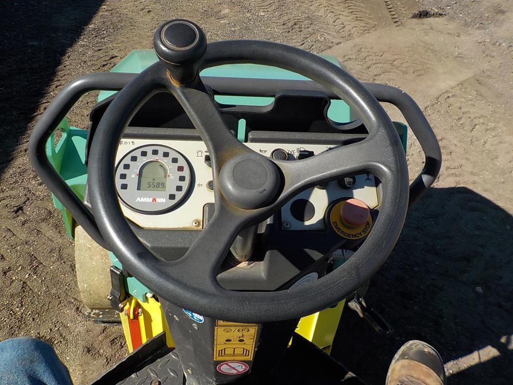 2014 Ammann ARX26 Double Drum Vibrating Roller c/w Roll Bar, 47" Drums Seri