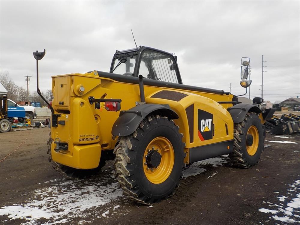 CAT TH417CGC Turbo Powershift Telehandler, Cab, 8,000 lbs Max. Lift Capacit