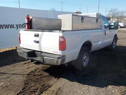 2015 Ford F250 4x2 Pickup Truck, Single Cab, 6.2 V8 Engine c/w A/C, Side an