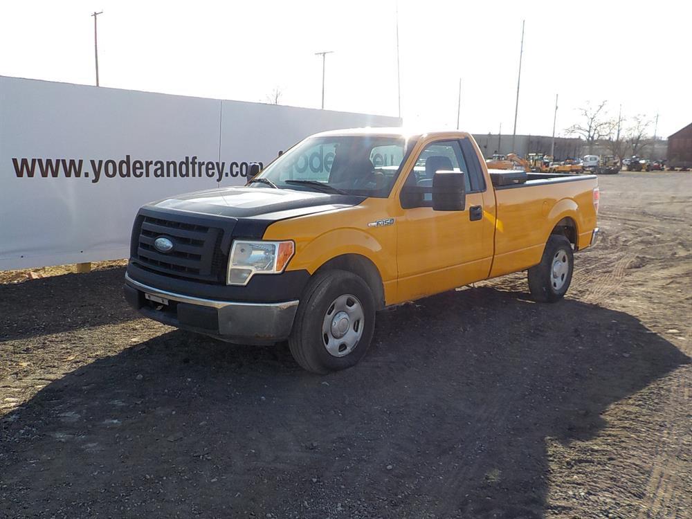 2009 Ford F150 4x2 Pickup Truck Single Cab, 5.4 V8 Engine c/w A/C, Truck To