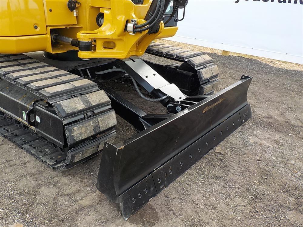 2017 CAT 308E2CR Hydraulic Excavator, Cab, 17" Rubber Block Pads, Backfill