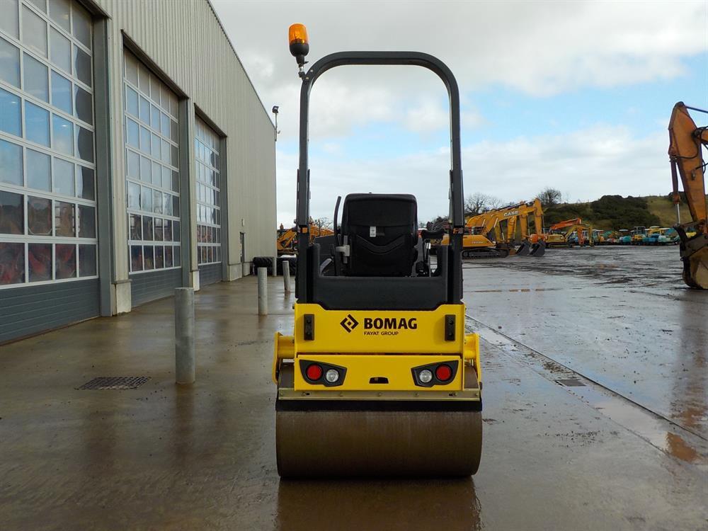 2018 Bomag BW120AD-5 Double Drum Vibrating Roller c/w Roll Bar, 47" Drums S