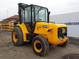 2007 JCB 926 4WD Rough Terrain Forklift, Cab, 5,732 lbs Max. Lift Capacity,