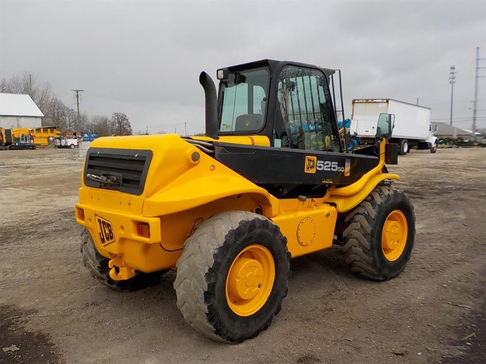 2005 JCB 525-50 Telehandler, Cab, 5,500 lbs Max. Lift Capacity, 16' Max. Li