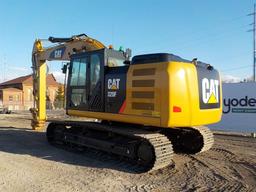 2017 CAT 320FL Hydraulic Excavator, Cab, 27" Pads, CV, QC, Hydraulics, Aux.