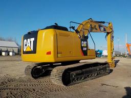 2017 CAT 320FL Hydraulic Excavator, Cab, 27" Pads, CV, QC, Hydraulics, Aux.