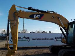 2017 CAT 320FL Hydraulic Excavator, Cab, 27" Pads, CV, QC, Hydraulics, Aux.