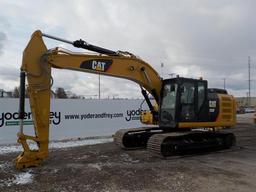 2017 CAT 320FL Hydraulic Excavator, Cab, 27" Pads, CV, QC, Hydraulics, c/w