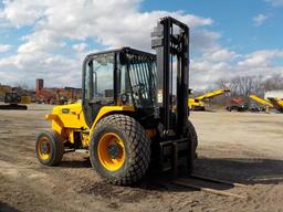 2007 JCB 926 4WD Rough Terrain Forklift, Cab, 5,732 lbs Max. Lift Capacity,