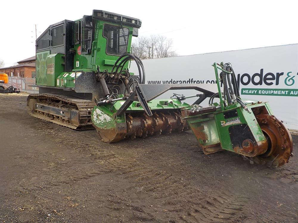 2012 Bandit 4000T Forestry Mower c/w 450HP, 8.1L John Deere Engine, CAT 320