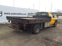 2004 Chevrolet  4x2 Flatbed Truck, Standard Cab, Automatic Transmission, 6.