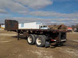 "1998 Wabash    Flat Bed c/w Moffett Kit, Steel Composition,