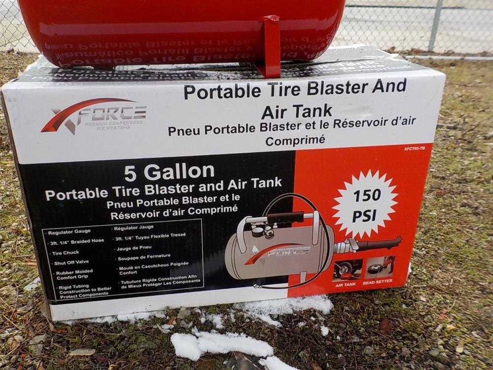 X-Force 5 Gallon Tire Blaster Serial: 5478-34