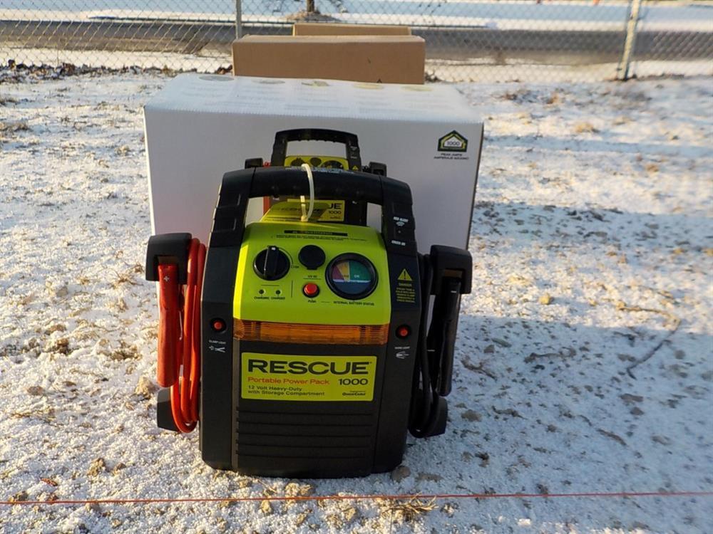 Rescue 1000 Professional Jump Start System Serial: 5478-60