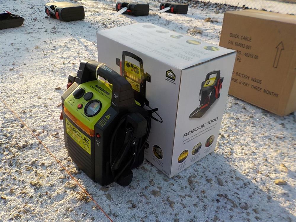 Rescue 1000 Professional Jump Start System Serial: 5478-60