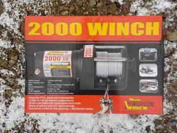 2000# ATV Wood Power Winch Serial: 5478-65