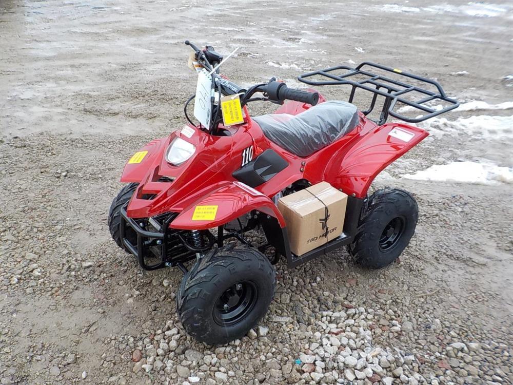 110 CC ATV c/w Full Suspension, Auto Transmission, Elec Start Serial: L9NAC