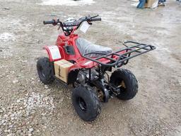 110 CC ATV c/w Full Suspension, Auto Transmission, Elec Start Serial: L9NAC