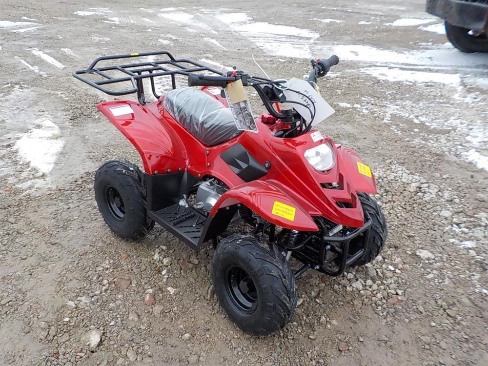 110 CC ATV c/w Full Suspension, Auto Transmission, Elec Start Serial: L9NAC