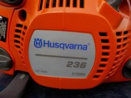 Husqvarna 236 14" Chain Saw Serial: 14641