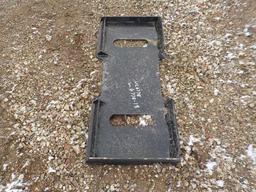 Quick Attach Plate to suit Skidsteer Loader Serial: 6778-18