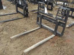 48" Forks to suit Skidsteer Loader Serial: 6778-25