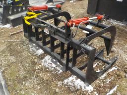 72" E-Series Root Grapple to suit Skidsteer Loader Serial: 6778-48