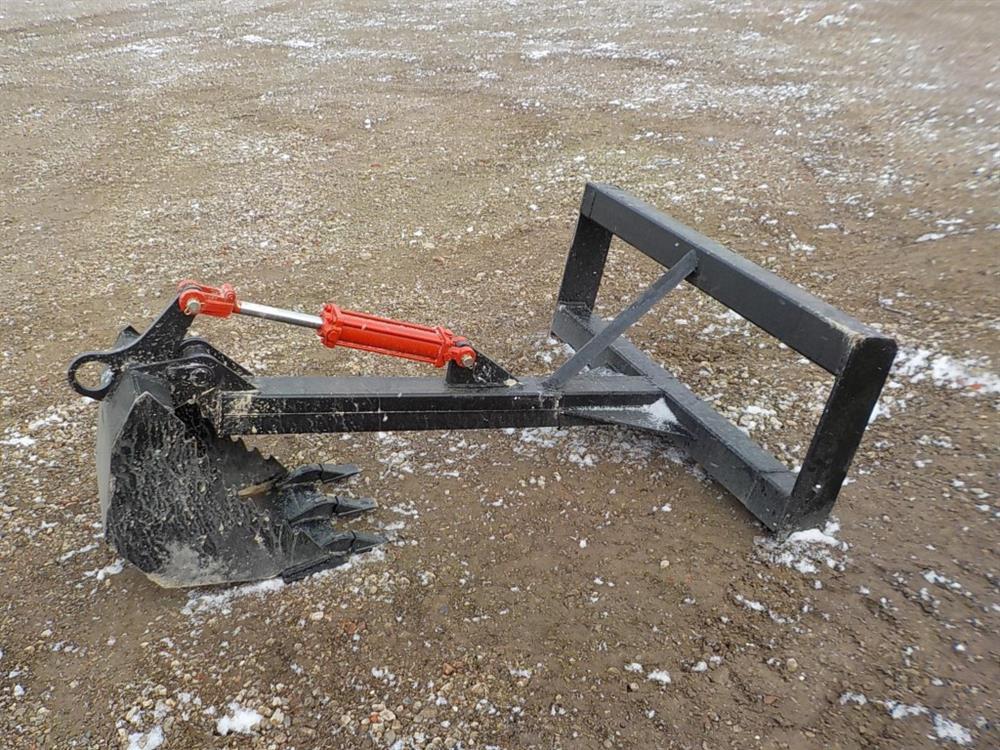 Backhoe Attachment to suit Skidsteer Loader Serial: 6778-59