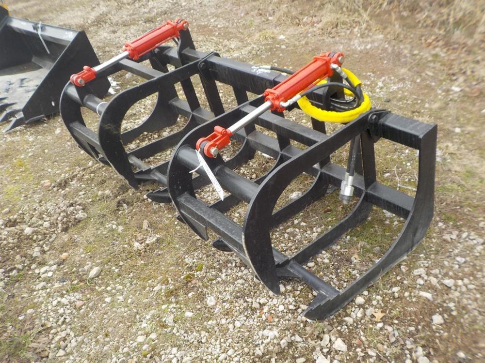 78" Skeleton Rock Grapple to suit Skidsteer Loader Serial: 6778-74