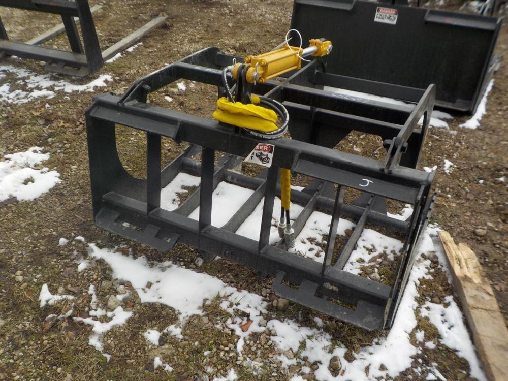 48"  E-Series Rock Grapple to suit Skidsteer Loader Serial: 6778-77