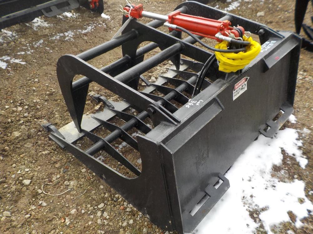 48" Rock Grapple to suit Skidsteer Loader Serial: 6778-78