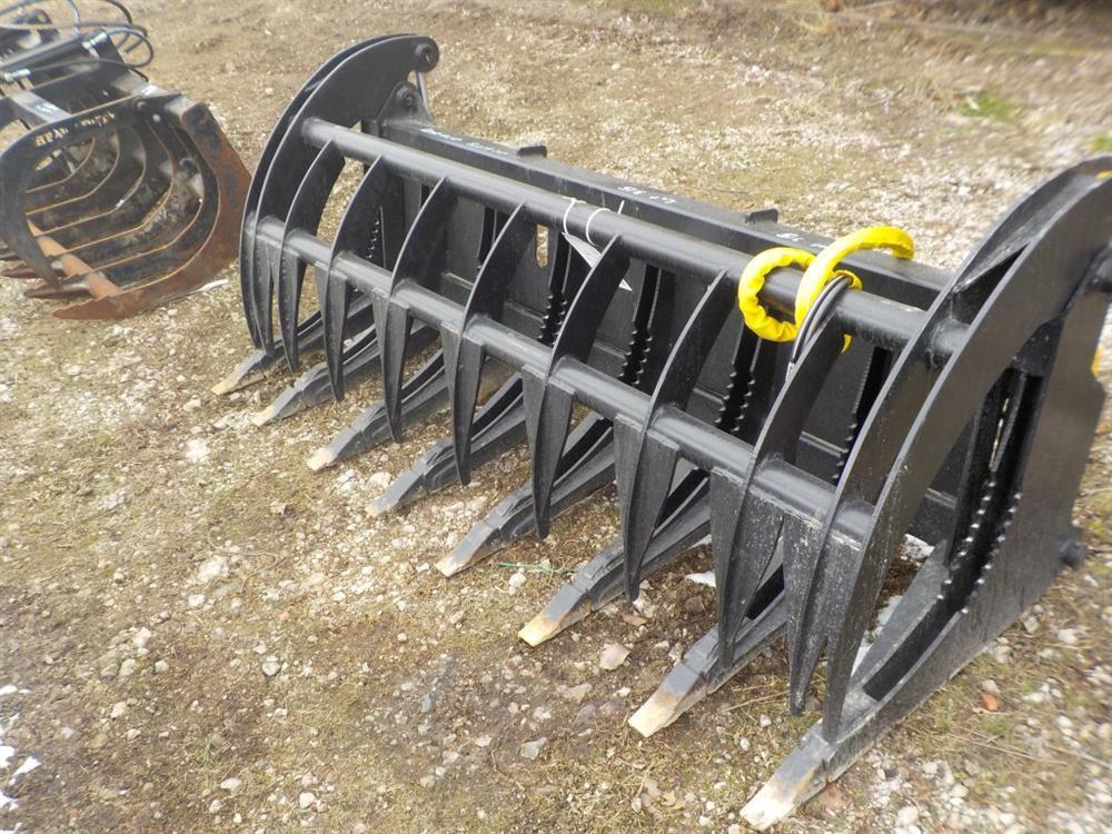 84" Root Rake c/w Teeth to suit Skidsteer Loader Serial: 6778-81