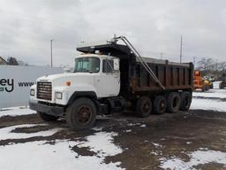 1998 Mack RD600GK 10x4 Quad Axle Dump Truck c/w Steel Body, 2 Lift Axles, E