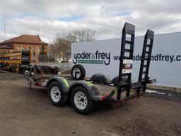 2012 MMDI 510 10' x 5' Twin Axle Trailer c/w Ramps, Ball Hitch Serial: 9999