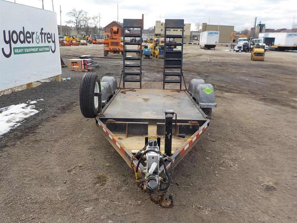 2012 MMDI 510 10' x 5' Twin Axle Trailer c/w Ramps, Ball Hitch Serial: 9999