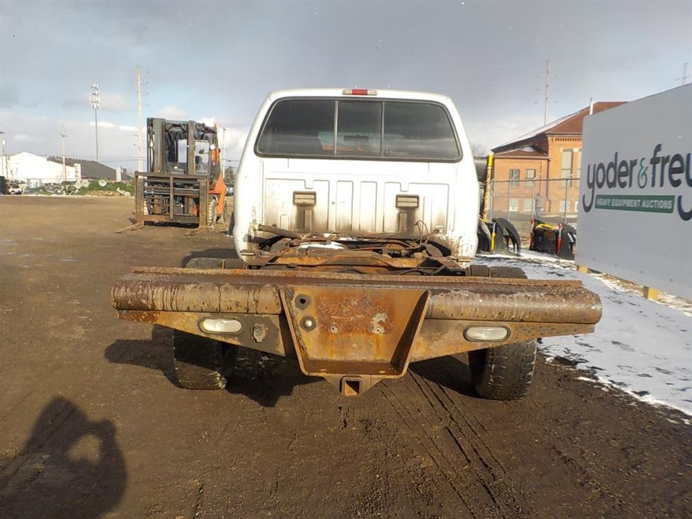 2001 Ford F350 4x4 Crew Cab & Chassis c/w 7.3 Diesel Engine, A/C, Power Win