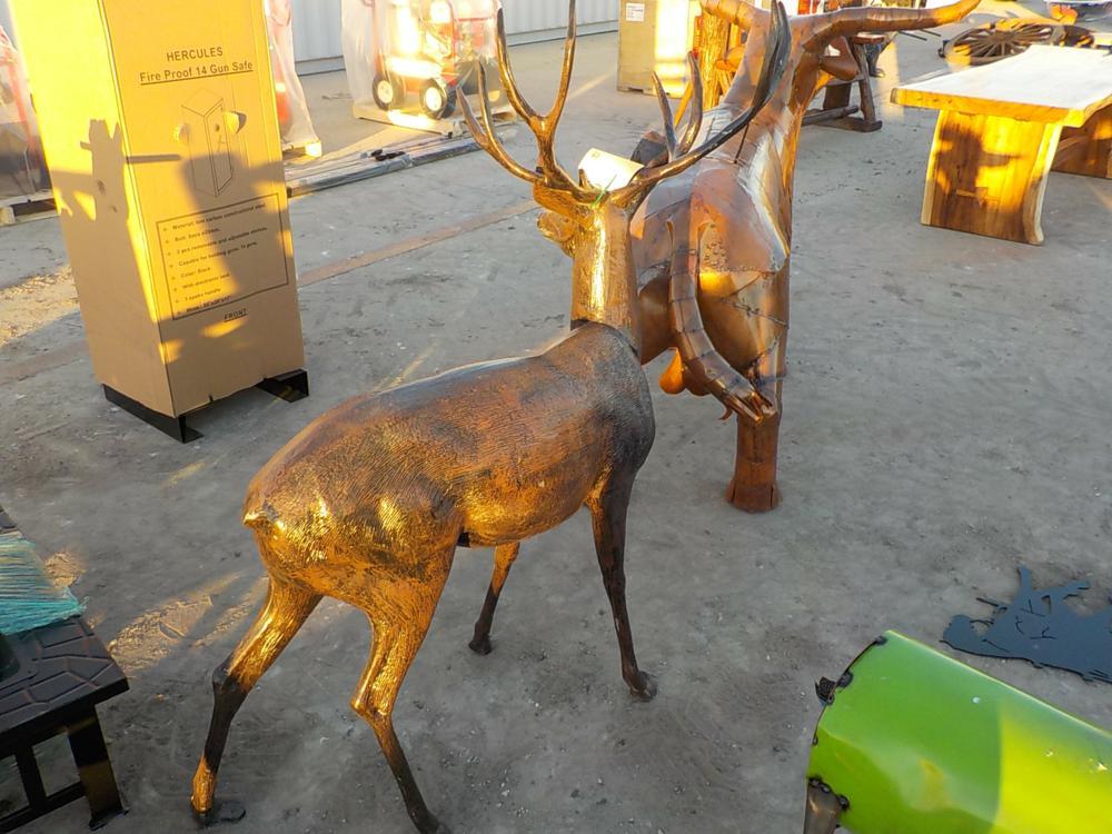 Aluminum Buck, Deer, Life Size