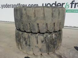 Set of Tires to suit CAT Loader (2 of)