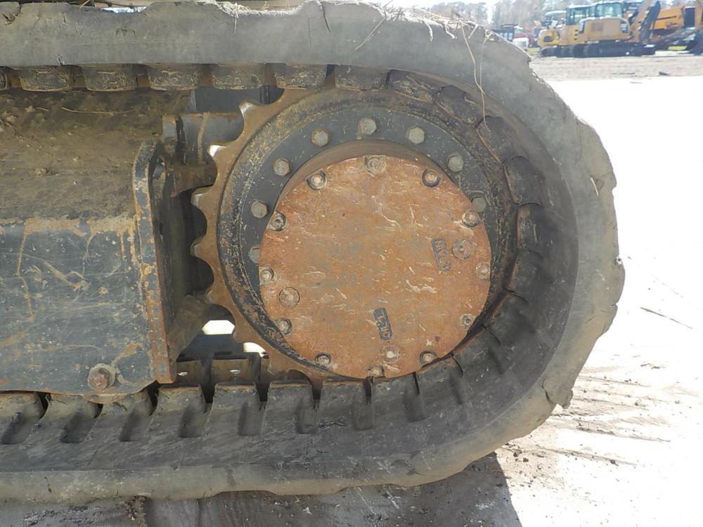 2015 Yanmar SV100-2A Hydraulic Excavator, Cab, Rubber Tracks, Backfill Blad