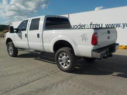 2016 Ford F250XLT Pickup Truck, 4WD, Gas, Crew Cab c/w A/C (120,909 Miles)