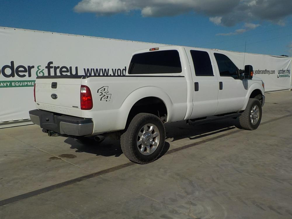 2016 Ford F250XLT Pickup Truck, 4WD, Gas, Crew Cab c/w A/C (120,909 Miles)