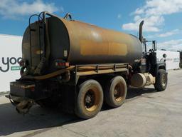 1987 Mack R688ST Tandem Axle Water Truck, A437, Ledwell 4000 gal. Tank c/w