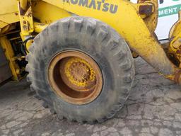 2001 Komatsu WA320-3MC Wheeled Loader, ECab c/w Bucket, A/C (8,065 Hours)