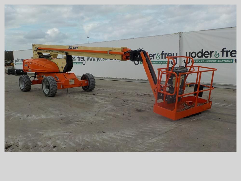 2015 JLG E600JP Telescopic Boom Lift, Working Height - 66ft, 230kg Platform