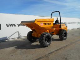 2007 Terex 6 Ton Swivel Skip Dumper c/w Roll Bar